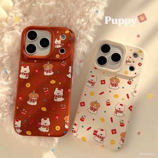 新年星星小狗適用iphone17手機殻蘋果16promax喜慶13軟套 XETF