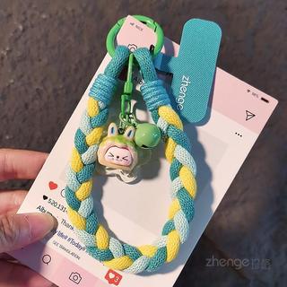 卡通KiKi手機鏈掛繩 雙色編織繩 手機掛繩 DIY手機手鍊鑰匙鏈吊墜 百搭 手機掛繩裝飾配件 包包掛飾 CCD相機掛件