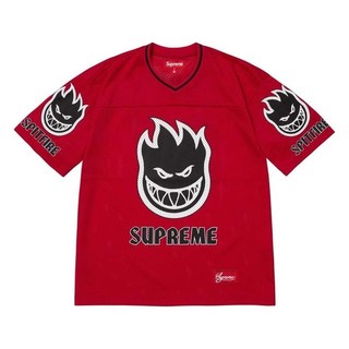 Supreme x Spitfire Jersey 火焰 球衣 短袖 紅色 SS26KN60-RD [台灣現貨]