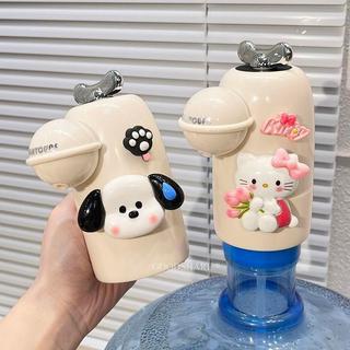 【特價衝量】桶裝水抽水器電動飲水機取水器可愛卡通kt貓純淨水水桶自動抽水泵Z8V