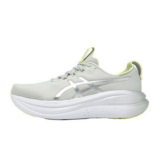 Asics 亞瑟士 慢跑鞋 GEL-Nimbus 28 Platinum 男鞋 白金系列 灰 1011C310020
