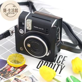 日系復古 ins富士拍立得instax MINI40棕色/黑色相機皮包保護套