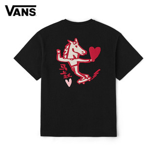 Vans Vans x Bolin 馬年藝術家聯名系列 黑色短袖T恤