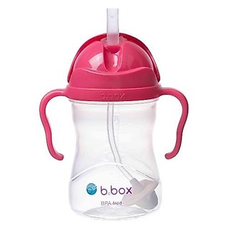 【b.box】升級版防漏學習水杯 240ml | 二代 重力吸管 寶寶水杯 防打翻 易握把手 任何角度皆可吸