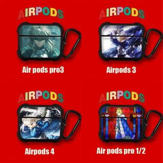 fate Saber吾王新品耳機殼適用AirPods pro保護套蘋果1/2/3/4/5 耳機保護殼 防摔 藍牙耳機套