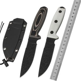 廠家供應ESEE-4戶外小直刀多功能刀戶外刀野營防身刀帶鞘刀具M&熱銷