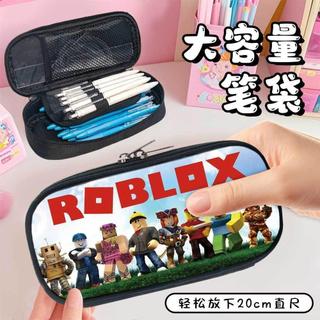 【遊戲周邊】Roblox學生筆袋 大容量鉛筆盒 遊戲周邊 男生女生 中小學生 文具袋 鉛筆收納袋 多功能筆袋 上學用品