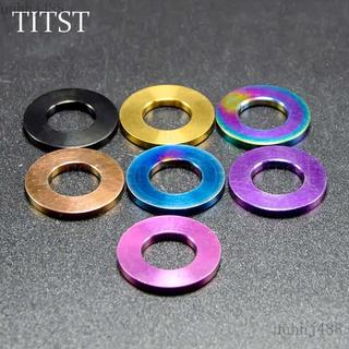 螺絲 鈦螺絲 m6螺絲 內六角螺絲 m10 螺絲 m6 鈦螺絲TITST 鈦合金平墊片M3-M12墊圈 TC4小牛摩托改