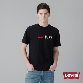 Levi's® 經典棉質短Tee / Taipei Tee 黑 男生上衣 人氣新品 00BPS-0001