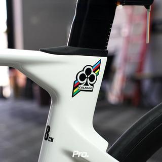台灣現貨 騎行車貼 適用COLNAGO梅花自行車公路車山地車防水防曬貼紙 公路自行車車架裝飾貼紙 腳踏車貼紙 單車貼紙