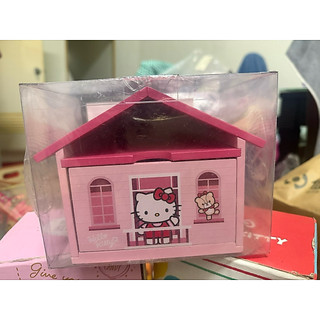 未拆封/三麗鷗/Hello Kitty 房屋抽屜盒