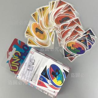 免運 UNO 防水卡牌桌遊 經典撲克牌 遊戲牌 多人聚會娛樂 PVC 透明材質 韓系風格 耐用防水卡牌 派對桌遊 益智遊