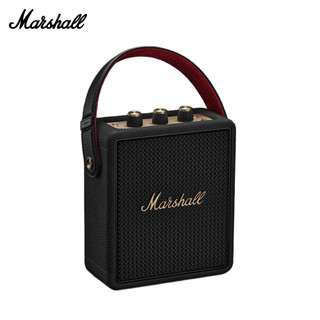 【Marshall】Stockwell III 攜帶式藍芽喇叭 黑色