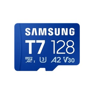 SAMSUNG 三星 T7 microSDXC UHS-I U3A2V30 128G記憶卡 讀170M(MB-MB1