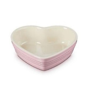 Le Creuset 亮粉愛心烤盤16cm