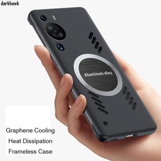 ♦現貨♦華為p60 Pro P50 P40 P30 Pro外殼無框石墨烯散熱蓋外殼Funda Capa外殼散熱外殼