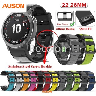 Garmin D2 Bravo D2 Charlie D2 Delta PX 錶帶 26mm 22mm 矽膠 快拆 運動