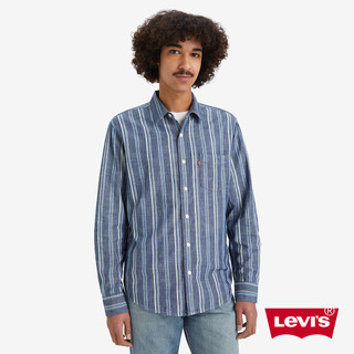 Levi's 男款 經典款長袖襯衫 85746-0151 熱賣單品