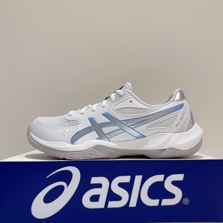 ASICS GEL-ROCKET 12 男女款 白色 耐磨 緩震 運動 排球鞋 羽球鞋 1071A116-104