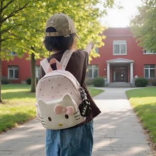 🏫雙肩包🎒幼兒園輕便雙肩包hello kitty兒童出遊防水小揹包可愛kt貓小揹包