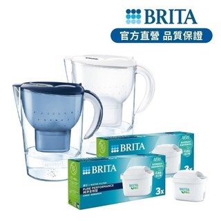 【BRITA】Marella馬利拉 MXPRO濾水壺+6入MXPRO全效型濾芯(共7芯)-BRITA官方旗艦店