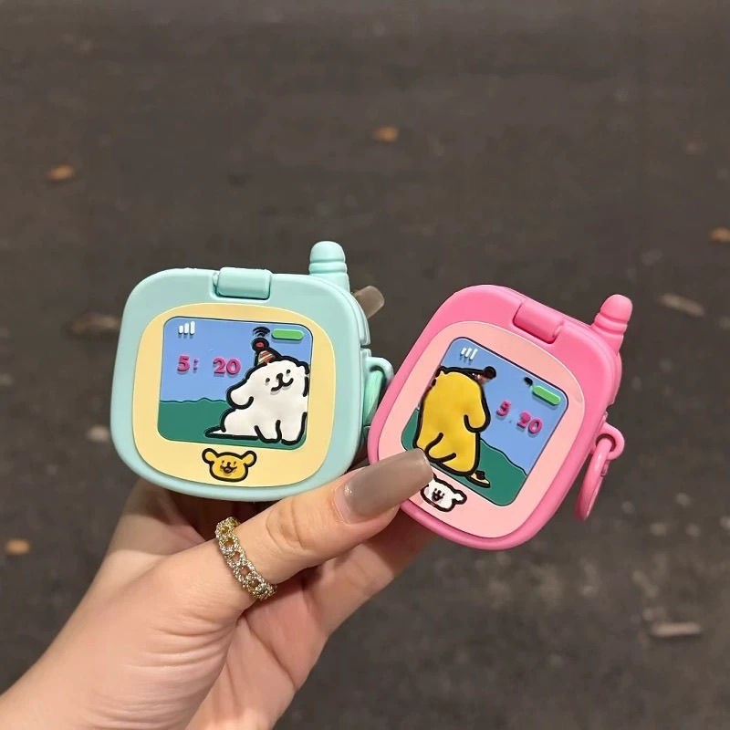 情侶 小狗 粉色藍色 蘋果 AirPods Pro3 4代 pro2  Pro 保護套 3代 2代 1代 耳機殼 耳機套
