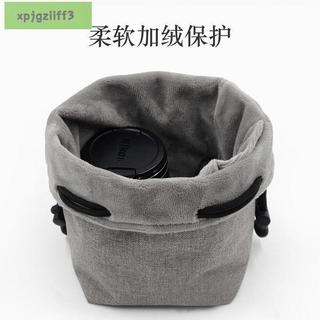 🔥熱賣🔥單反微單加厚收納包索尼富士尼康佳能相機包長鏡頭攝影束口收納袋