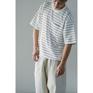 CentralPark.4pm Summer Stripe Tee (White Stripe)
