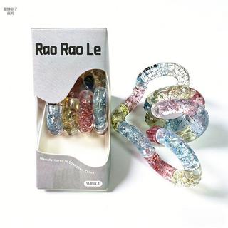 ✨臺灣出貨✨靜音溫變色Tango扭扭樂專注兒童訓練神器焦慮玩具手指Uniloop