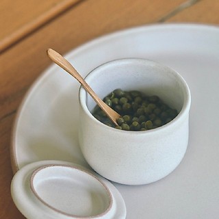 日本KINTO MUI 收納罐 180ml-沙杏色
