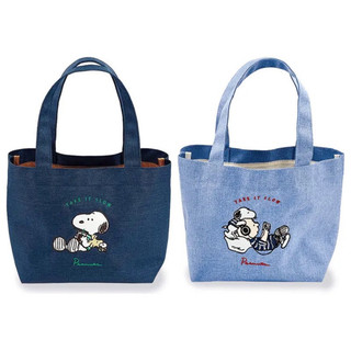 嘻嘻日貨🐾 現貨 日本限定 SNOOPY 史努比 手提包 便當袋 外出包