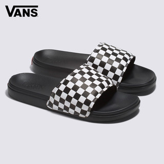 Vans La Costa Slide-On 黑底棋盤格拖鞋 休閒鞋