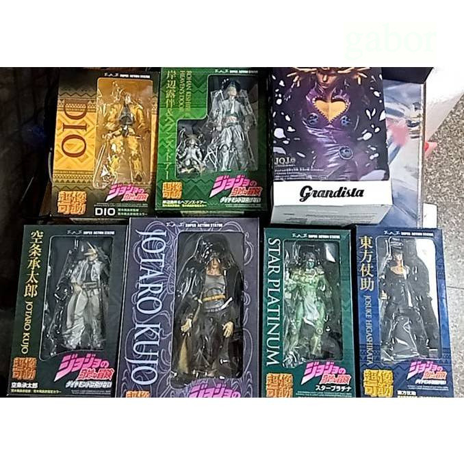 清倉 【JOO的奇妙冒險】空條承太郎 東方仗助 白金之星 岸邊露伴 替身 迪奧 關節 可隸屬 可動