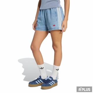 ADIDAS×COCA COLA 女 DENIM SHORTS 牛仔短褲 - KY7564