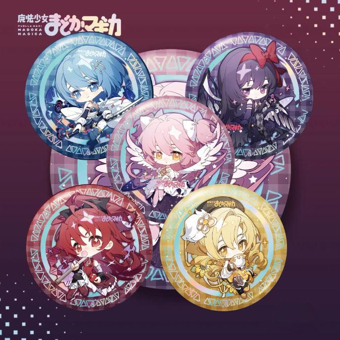 《魔法少女小圓》鹿目圓 曉美焰 美樹沙耶香 巴麻美 魔法少女小圓鹿目圓沙耶香曉美焰巴麻美佐倉杏子吧唧學生收藏禮物