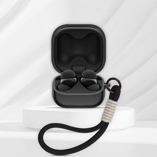 索尼 LinkBuds Fit 專用 藍牙耳機殼 純色矽膠軟殼 Sony WF-LS910N耳機保護套 防摔殼 耳機套