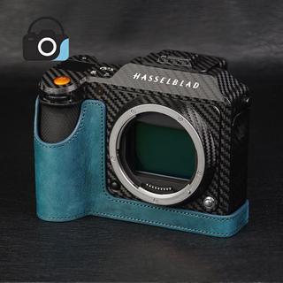 適用Hasselblad X2D II／X2D 100C真皮保護套✨頭層牛皮相機皮套🖤半包底座保護殼💫復古高級感攝影配件