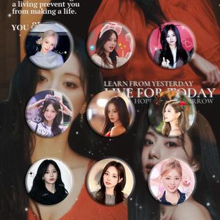 台灣出貨⭐TWICE應援周邊 周子瑜周邊 周子瑜吧唧58mmTWICE應援周邊物料 爆款可愛徽章 胸針掛飾 穀子 交換禮