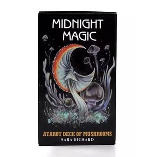 📓台灣發貨📓midnight magic tarot of mushrooms午夜魔術蘑菇塔羅牌英塔牌羅 塔羅 桌遊
