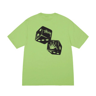 [FLOMMARKET] Stussy Shakers Tee 骰子皇冠 短T 草綠