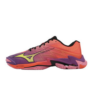 Mizuno 美津濃 排球鞋 Wave Lightning Elite 男鞋 紅 輕量 緩震 V1GA2600-81