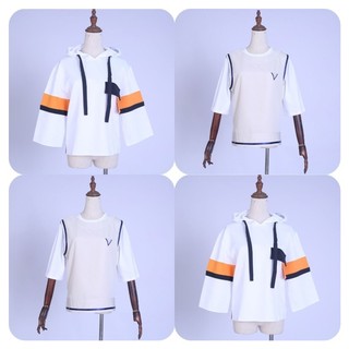 台灣出貨『限時下殺』偶像夢幻祭 2 月永雷歐 Cos 服 Branco 校園風日常套裝漫展角色扮演服