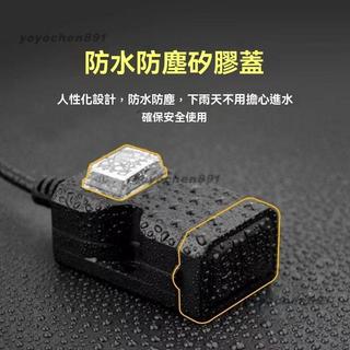 🛵機車12-24V雙USB手機充電 3A帶數顯電壓 接電瓶 防水 車充改裝快充
