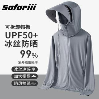 🔥桃園出貨🔥【SAFARIII】防曬衣男夏季2026新款防紫外線戶外透氣薄款釣魚防曬服女
