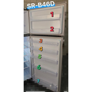 冰箱冷凍冷藏門欄_適用SAMPO聲寶SR-B46D、SR-B46D(-P1)