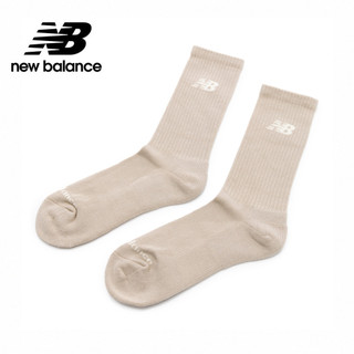 【New Balance】 NB 棉質LOGO長襪 中性 杏色 LAS53771BRN