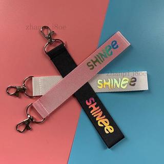 全館免運🌹shinee 週邊 演唱會同款 鑰匙圈 SHINee手機繩姓名條 包包手機掛件 飾品 鑰匙圈
