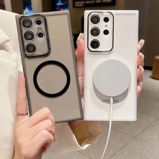 自帶鏡頭保護三星 Note 20 S20 S21 S22 ULtra S23 FE Ultra保護殼