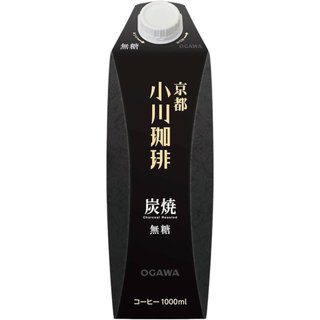 *貪喫熊* 日本 京都 小川咖啡 咖啡 炭燒 即飲 無糖 1L 黑咖啡 炭燒咖啡