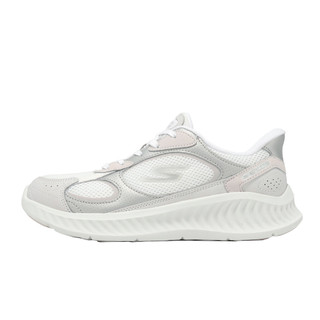 Skechers 健走鞋 Go Walk Now Slip-Ins 女鞋 米白 緩震 運動鞋 125662SIL ACS